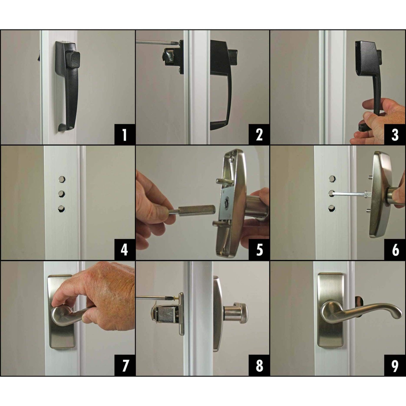 install door handle lock